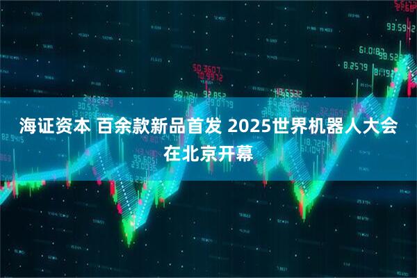 海证资本 百余款新品首发 2025世界机器人大会在北京开幕