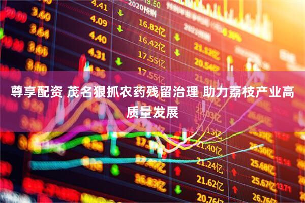 尊享配资 茂名狠抓农药残留治理 助力荔枝产业高质量发展