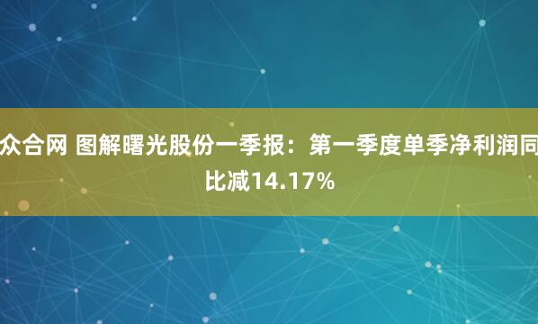 众合网 图解曙光股份一季报：第一季度单季净利润同比减14.17%